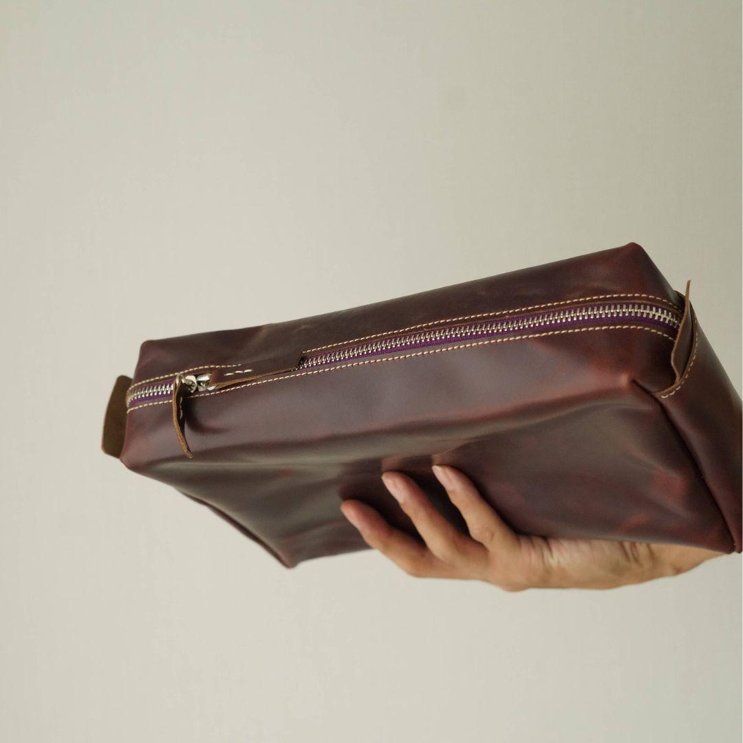 クロムエクセルレザーポーチ 選べるカラー