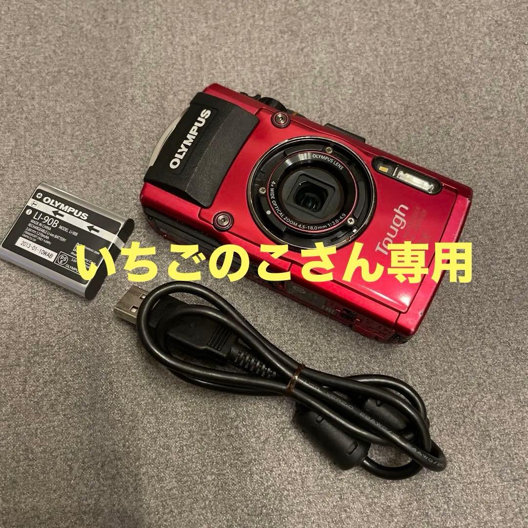 54.Olympus Tough TG3レッド