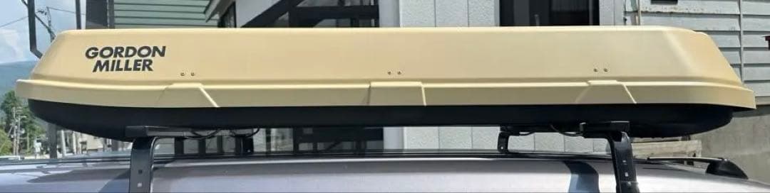 【長野・新潟】GORDON MILLER ルーフボックス ベージュ