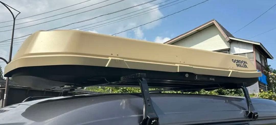 【長野・新潟】GORDON MILLER ルーフボックス ベージュ