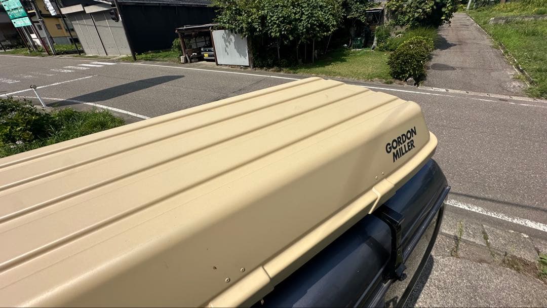 【長野・新潟】GORDON MILLER ルーフボックス ベージュ