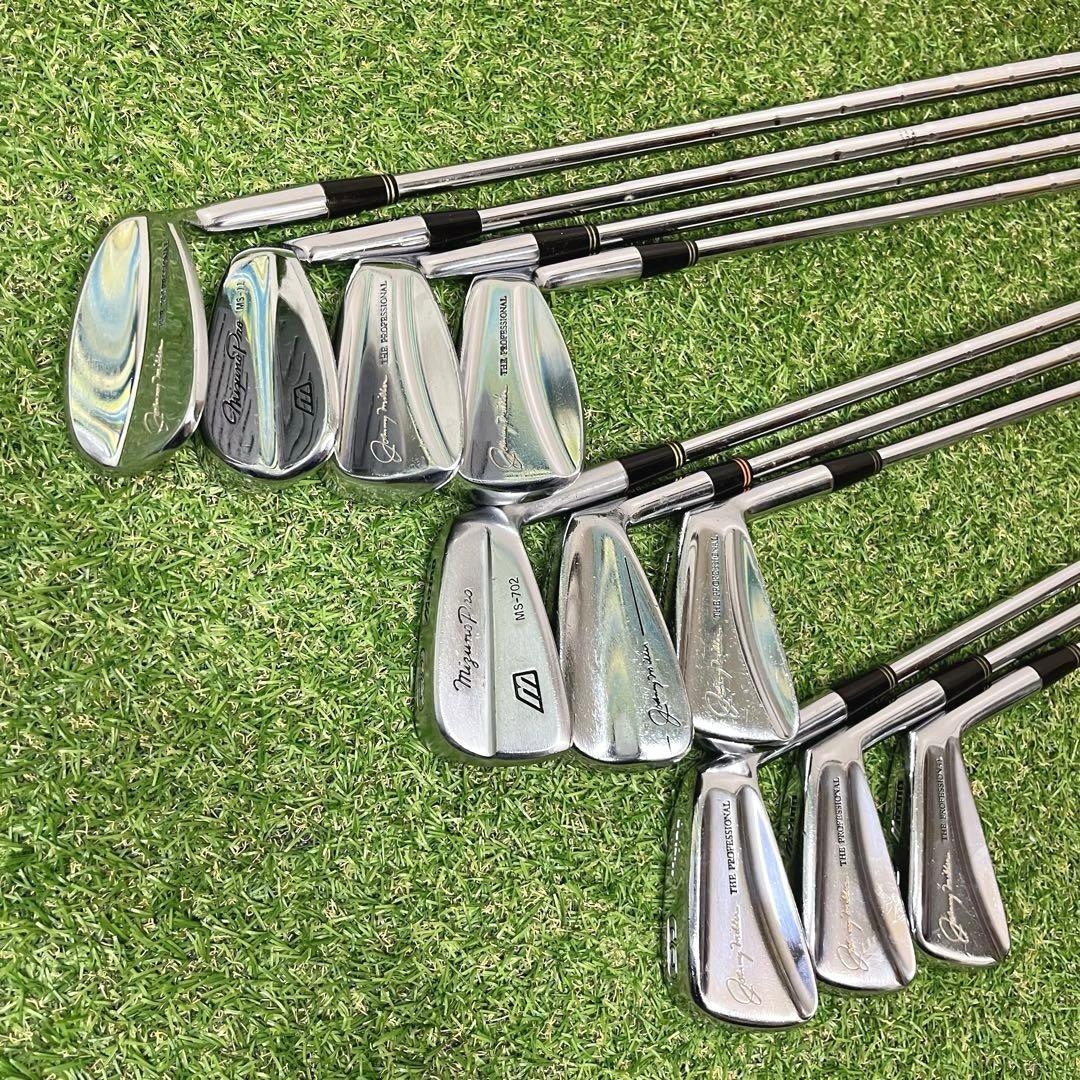 名器 MizunoPro & JohnnyMiller 入門アイアン10本セット