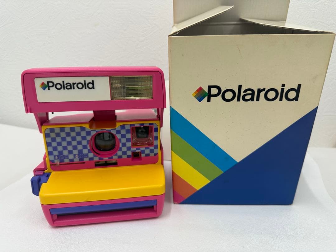 ポラロイド Polaroid 636 ピンク PINK ポラロイドカメラ　レトロ