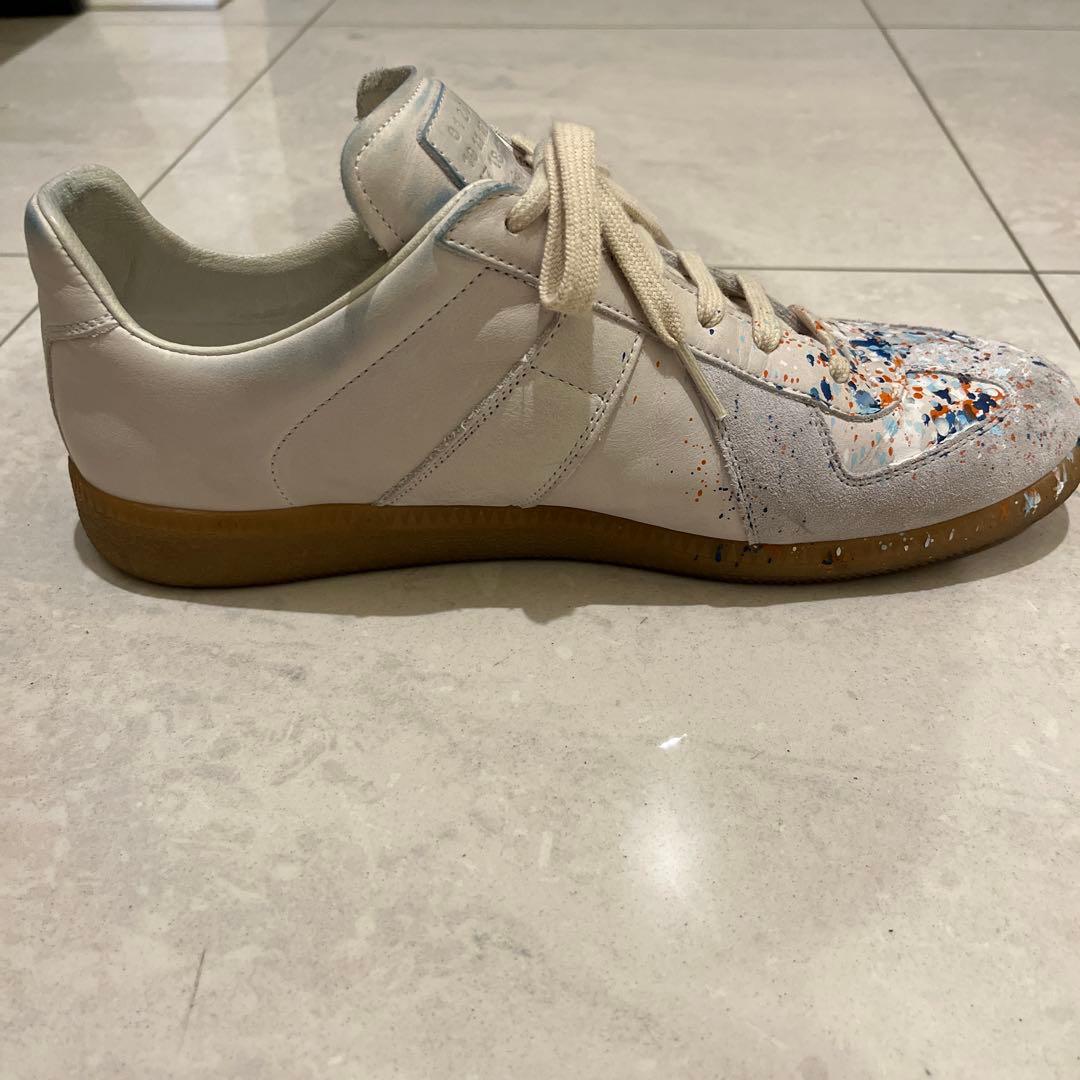 メゾンマルジェラ　レプリカ　ジャーマントレーナー　サイズ41 靴袋　箱付き