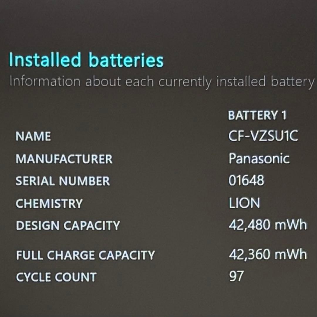 041準美品 レッツノートCF-SV1 i5 第11世代 16GB office