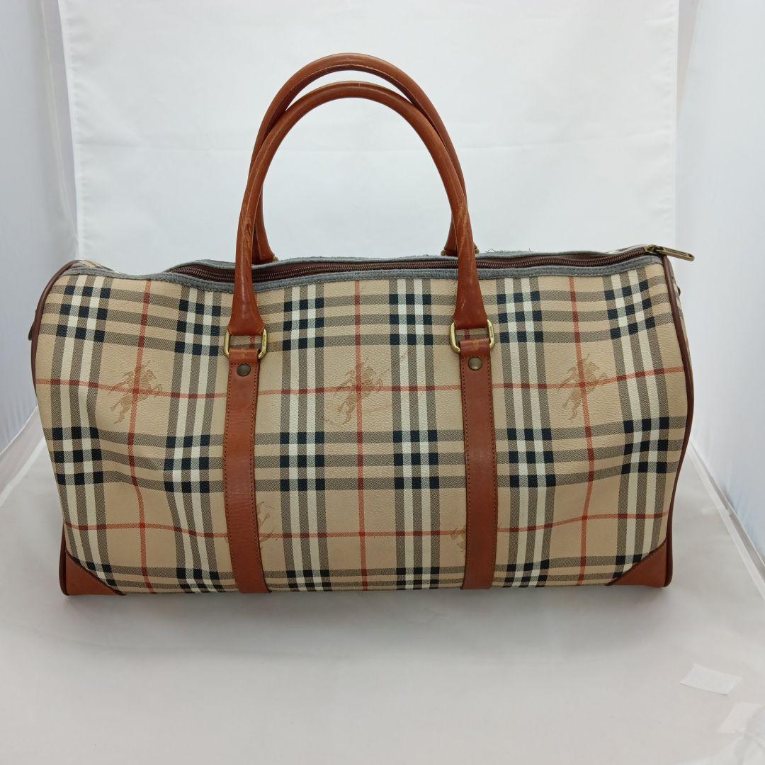 Burberry ノバチェック ボストンバッグ