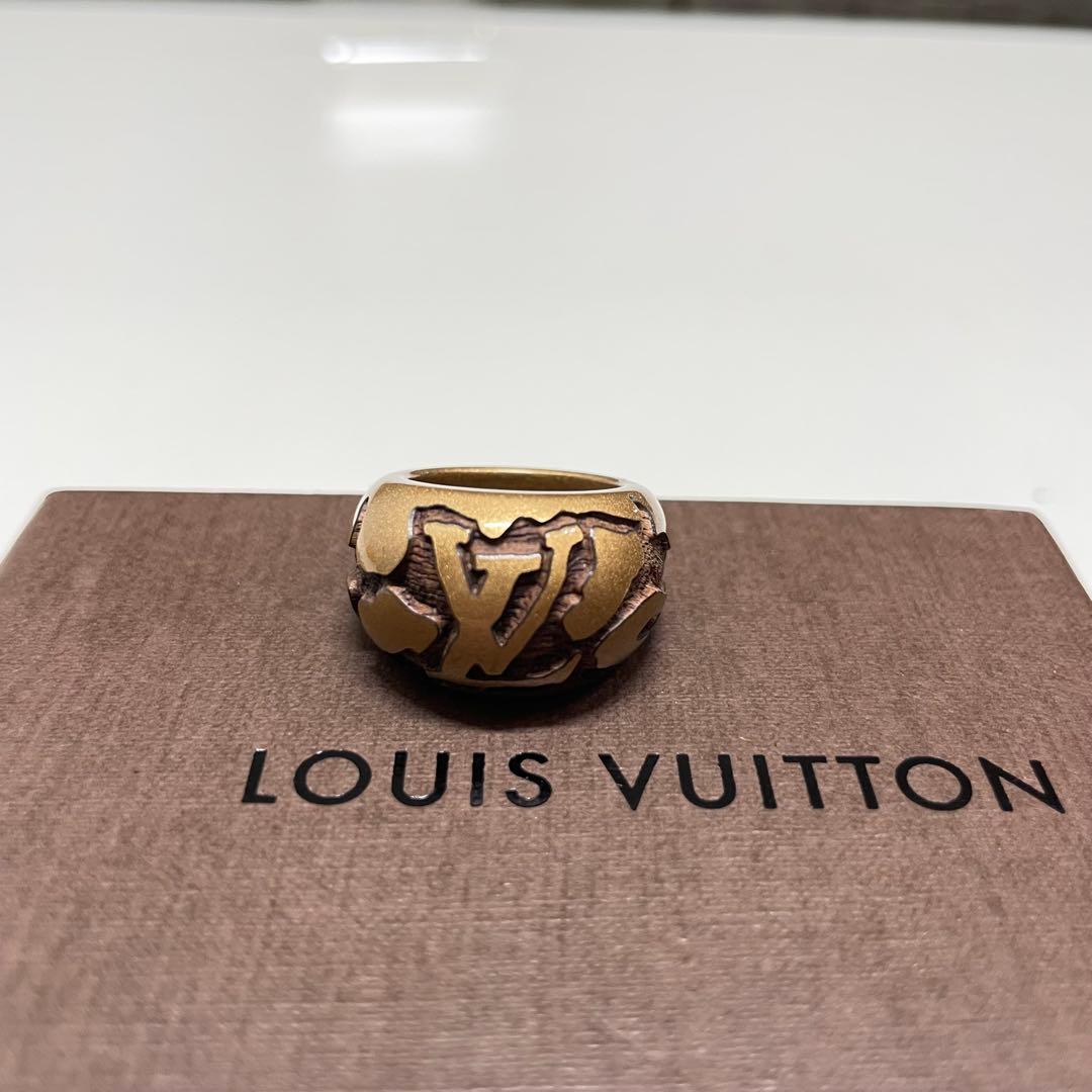 た*し様 LOUIS VUITTON バーグレオ　モノグラム　ゴールド ロゴリン
