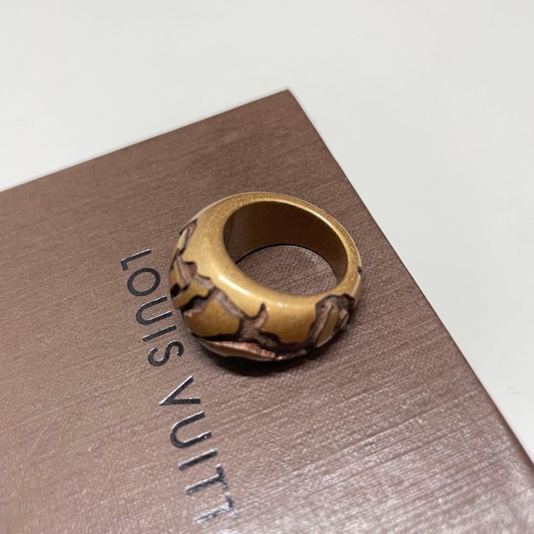 た*し様 LOUIS VUITTON バーグレオ　モノグラム　ゴールド ロゴリン