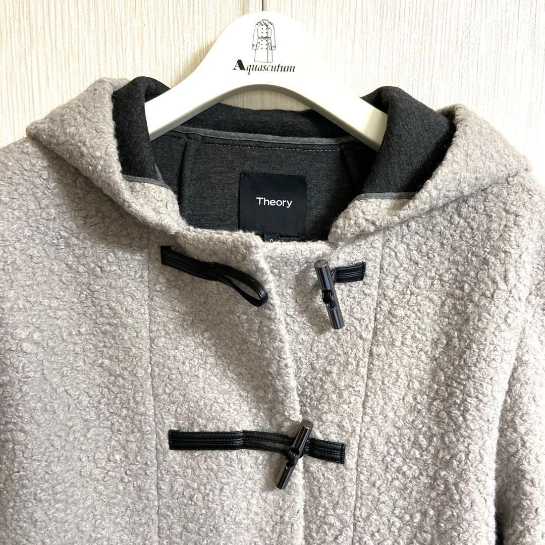 1〜2回着用　セオリーダッフルコート