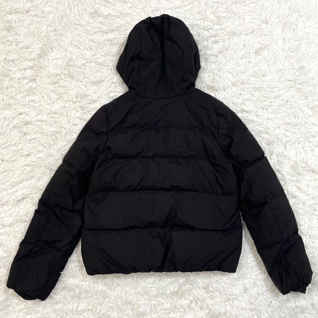 マッキントッシュフィロソフィー ダウンジャケット フード M 黒 ゴールドジップ