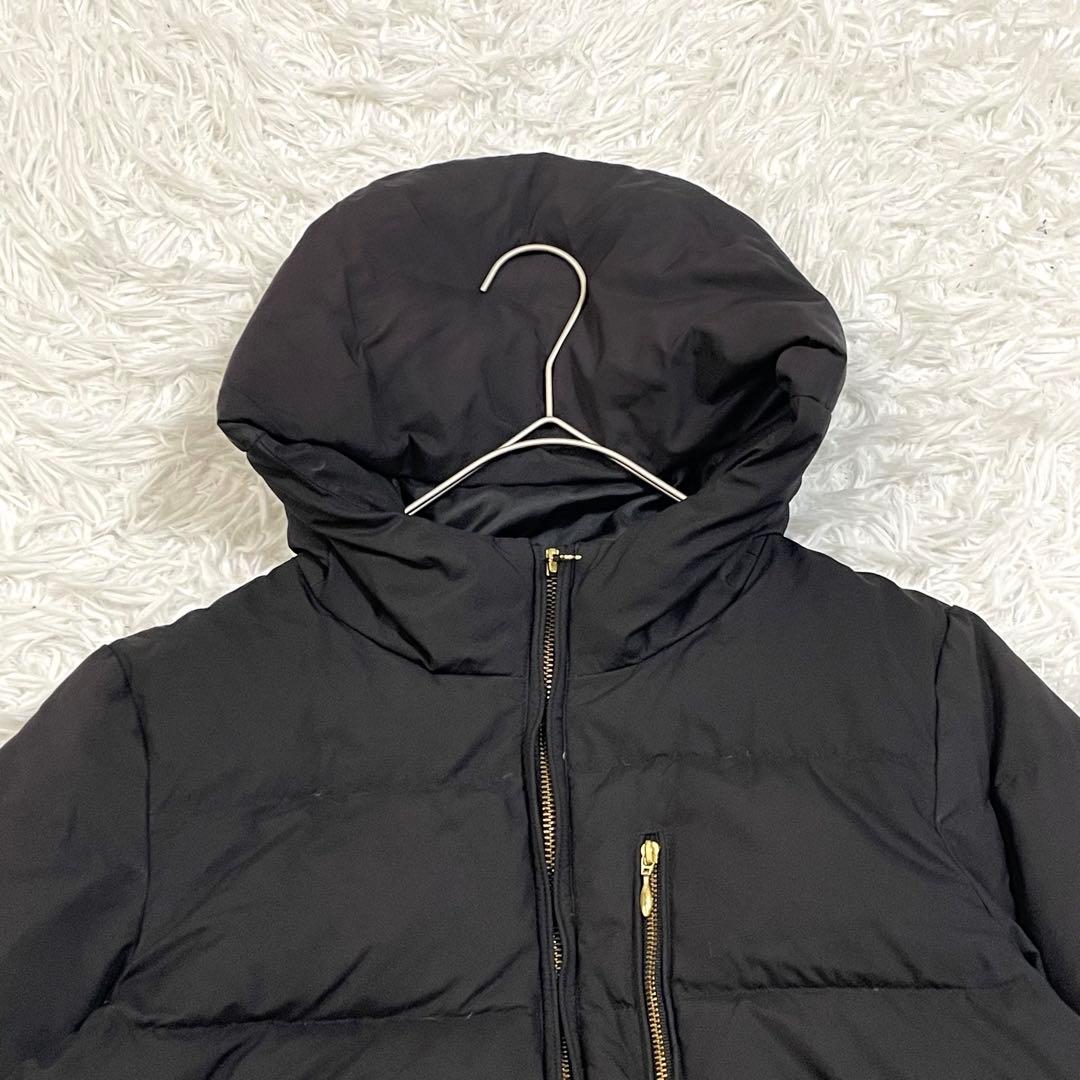 マッキントッシュフィロソフィー ダウンジャケット フード M 黒 ゴールドジップ