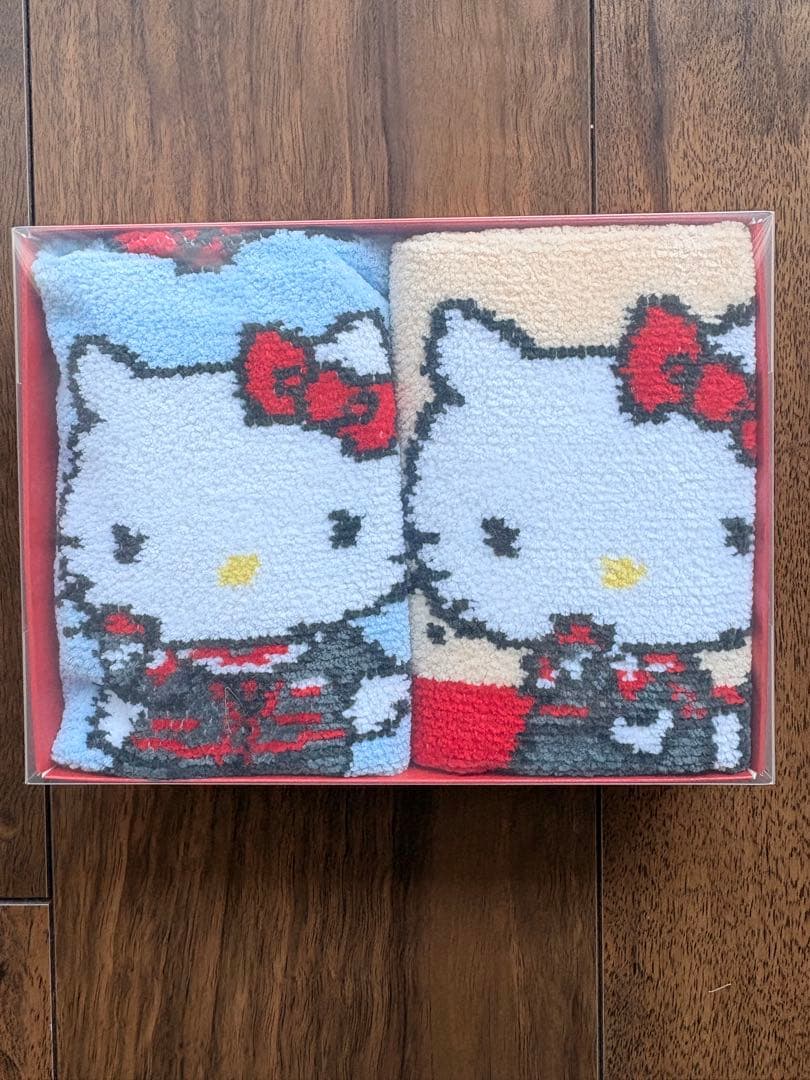 フェイラー JAL コラボハンカチ　ハローキティ　2枚セット