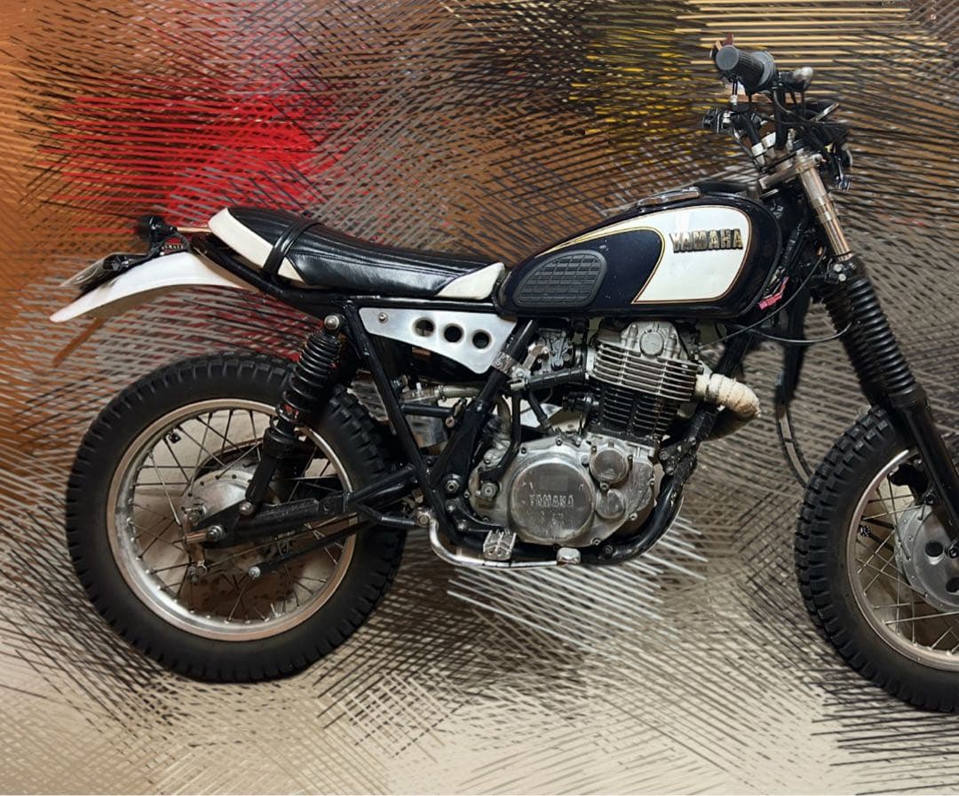 SR400 2型にて使用 カスタムシート