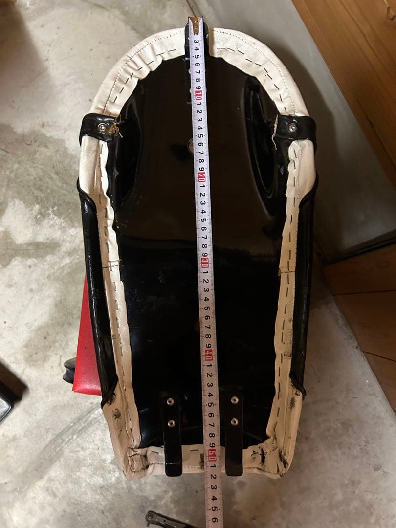 SR400 2型にて使用 カスタムシート