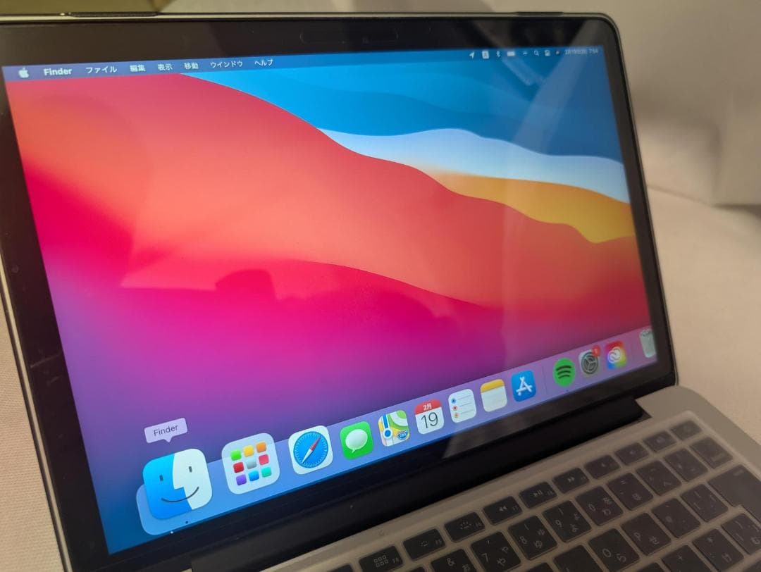 MacBook PRO 13インチ スペースグレーretina Mid 2014