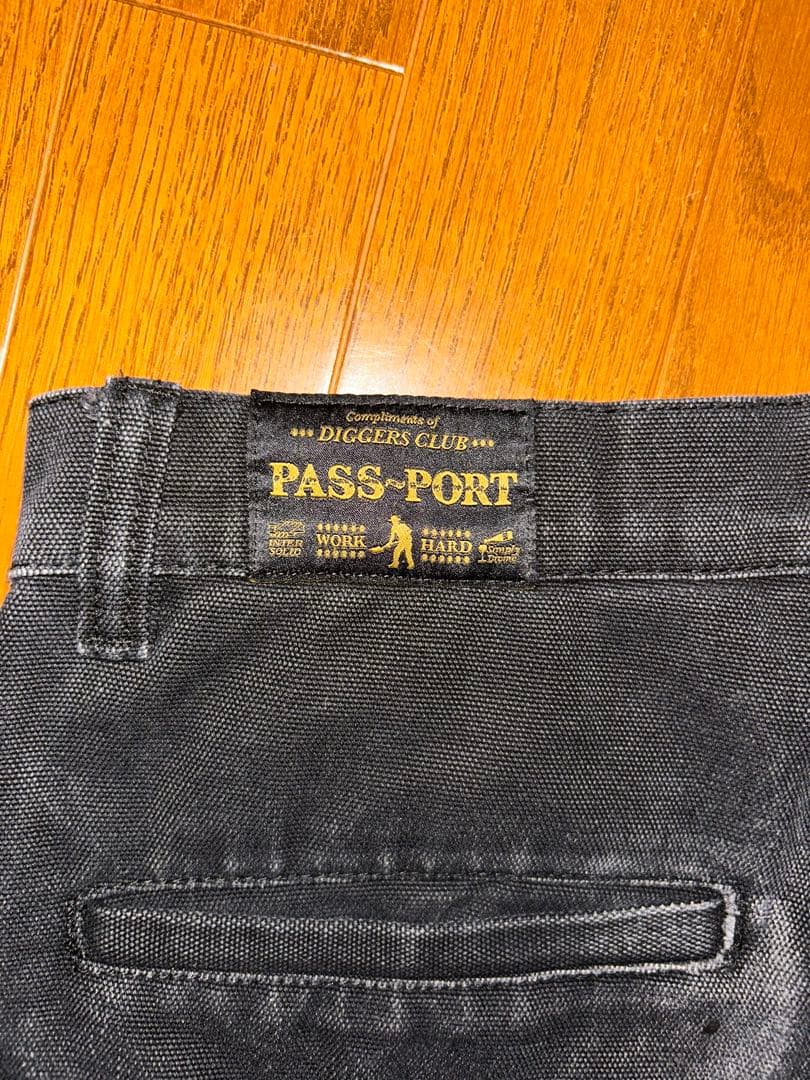 Pass-port ダブルニーデニム