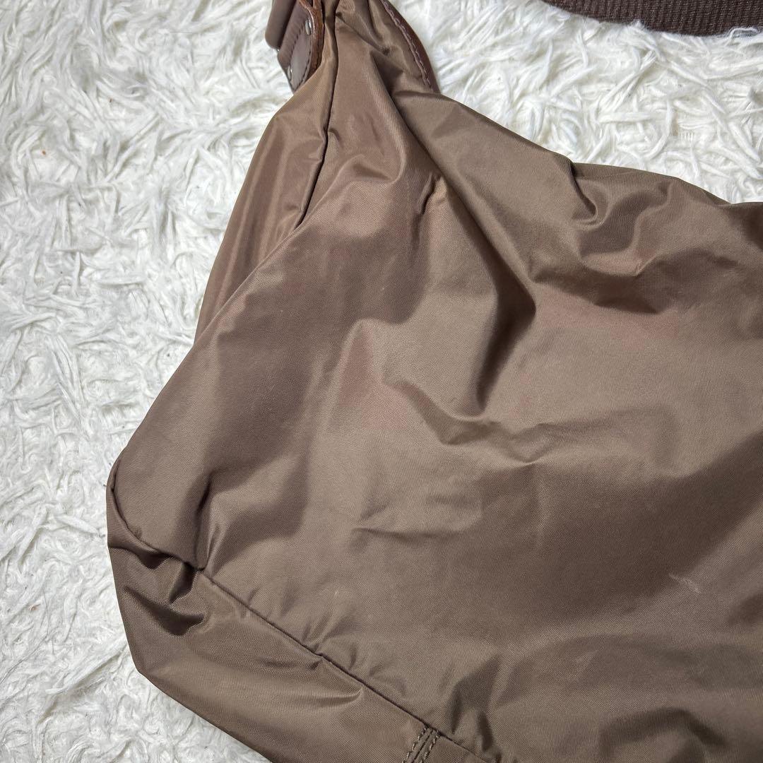 【希少】y2k archive DIESELワンショルダー　ブラウン　ナイロン