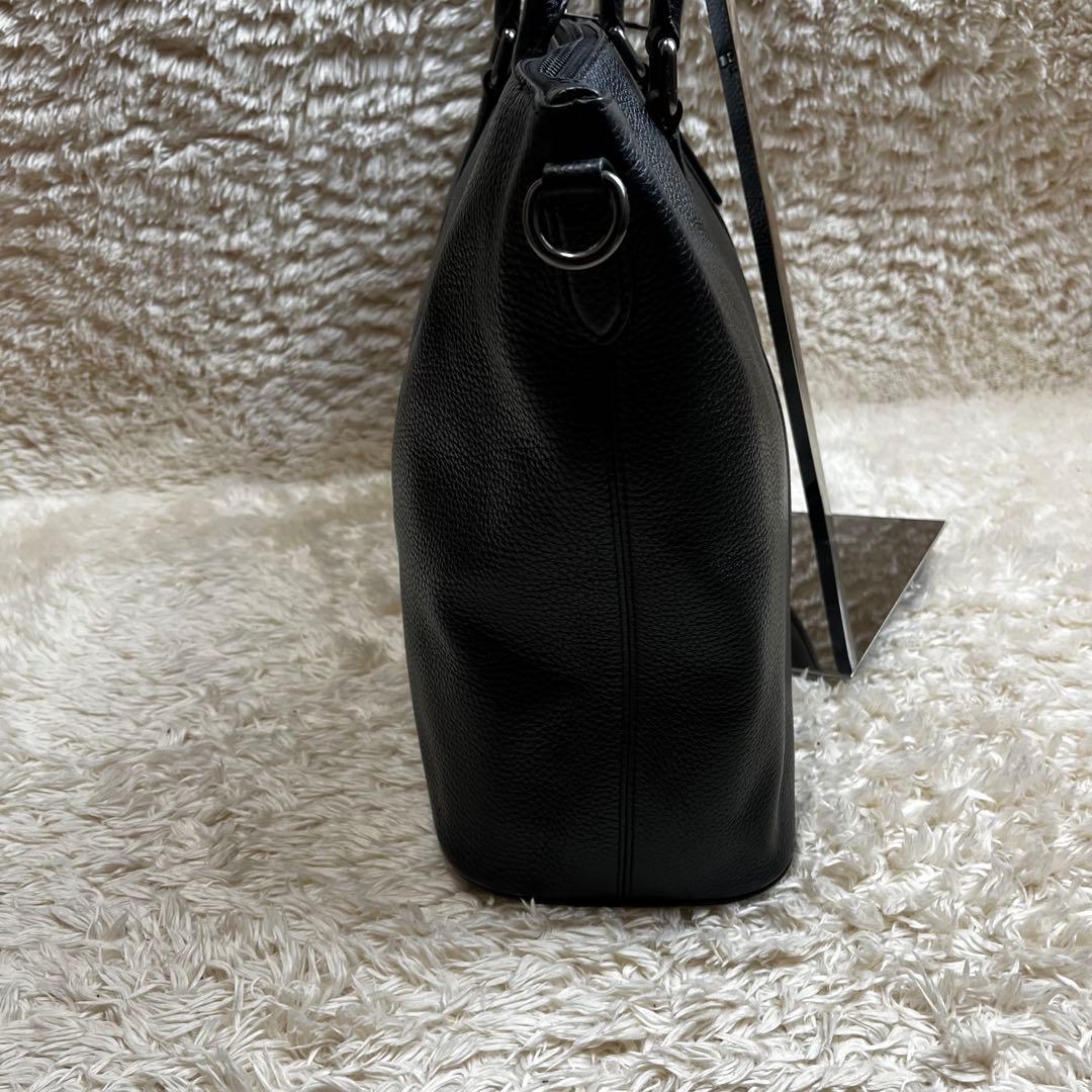 【美品】コーチ　COACH ビジネスバッグ　ショルダー　トート　レザー　2way