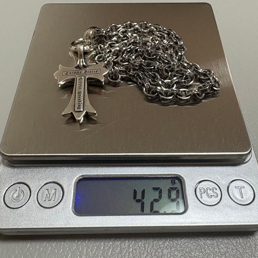 silver925 クロスネックレス