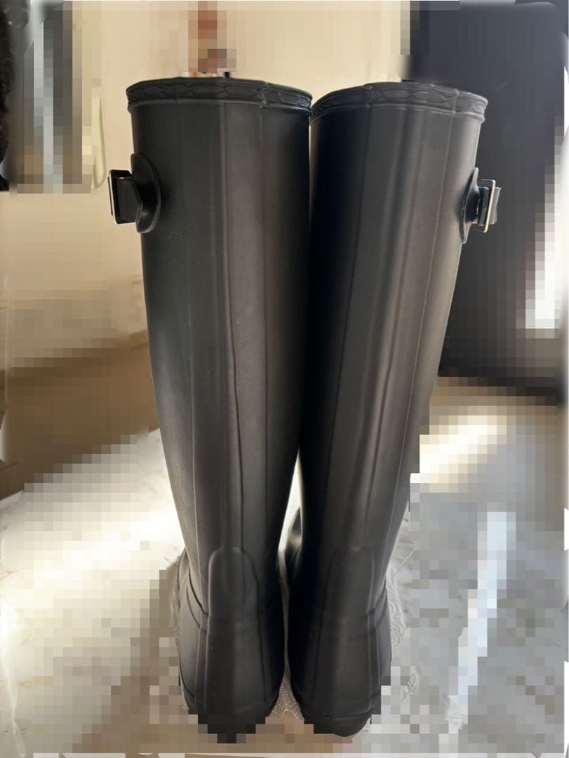 HUNTER WOMENS ORIGINAL サイドバックルレインブーツ