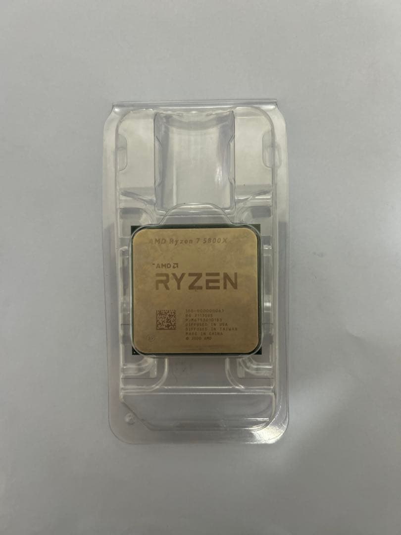 [動作未確認]AMD Ryzen 7 5800X CPUのみ