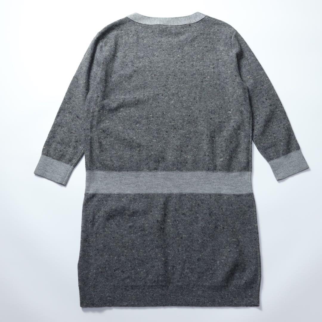 新品　HERMES エルメス　カシミヤ製　チュニック　ワンピース　ニット