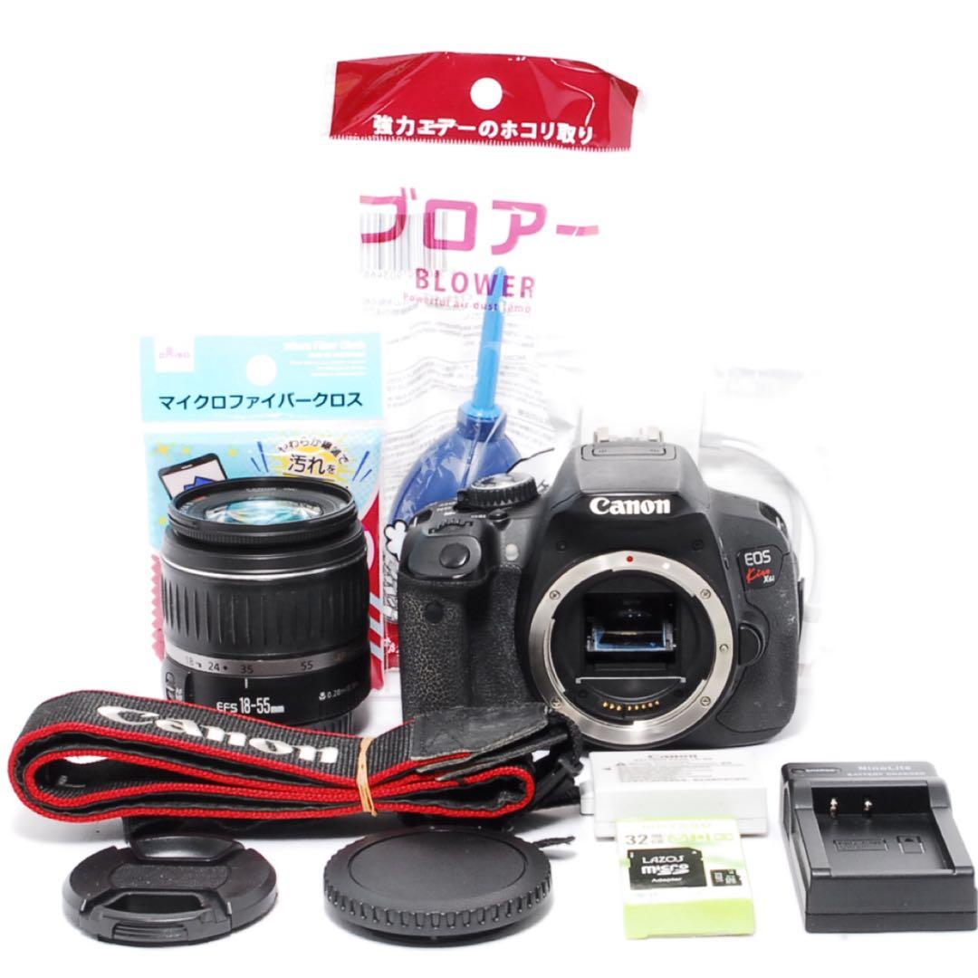 シャッター数少なめ◆Canon Kiss X6i◆スマホ転送◆すぐ使える◆軽量◆