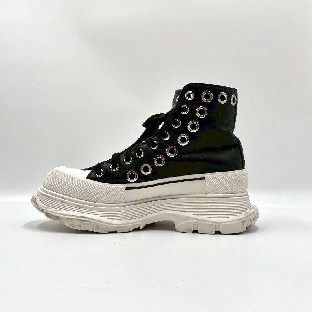 Alexander McQUEEN レザーチャンキー スニーカー ハイカット