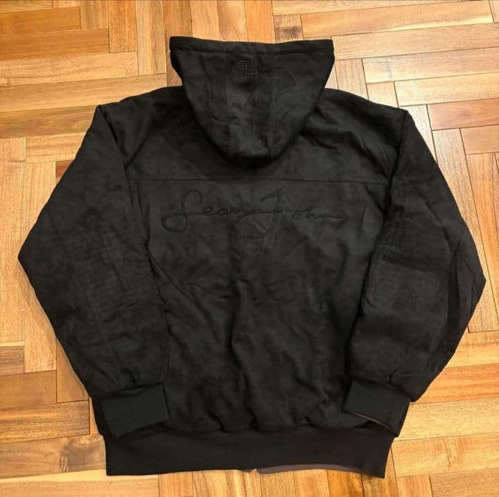 90s sean john ベロア スウェード リバーシブル パーカー