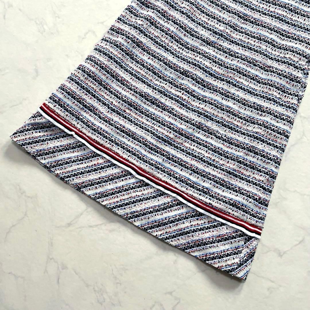 極美品☆Rene ルネ【マリアケント社】ミックスツイードワンピース　36