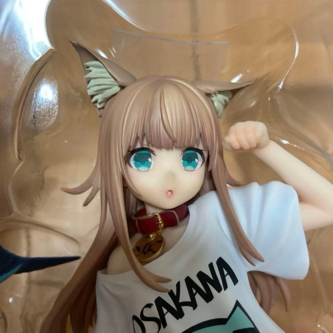 あみあみ限定版 うちのねこが女の子でかわいい きなこ おはようVer.