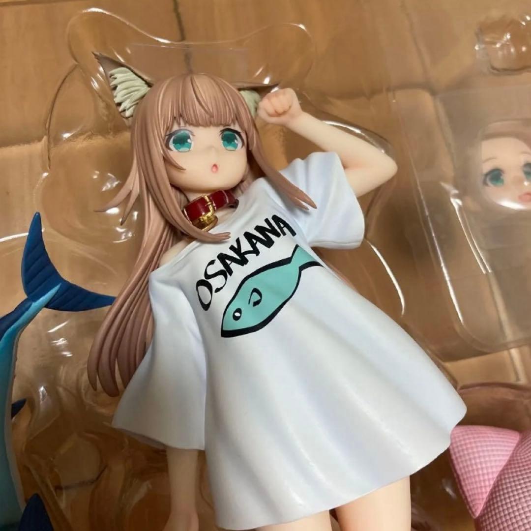 あみあみ限定版 うちのねこが女の子でかわいい きなこ おはようVer.