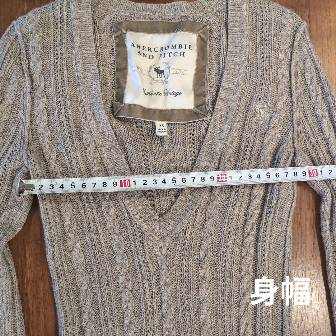 VINTAGE00s Abercrombie&Fitch y2k knit XＳ