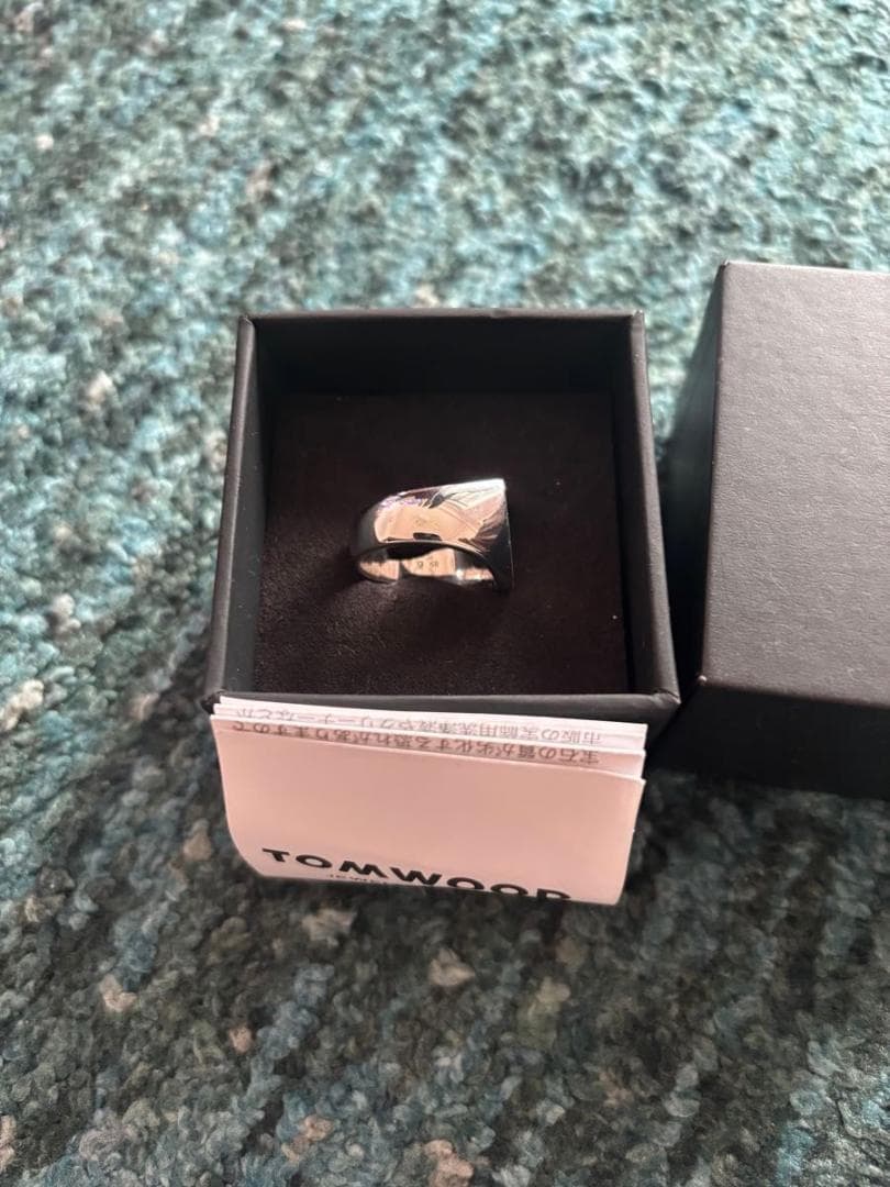 TOMWOOD トムウッド シールドリング Silver925 18号