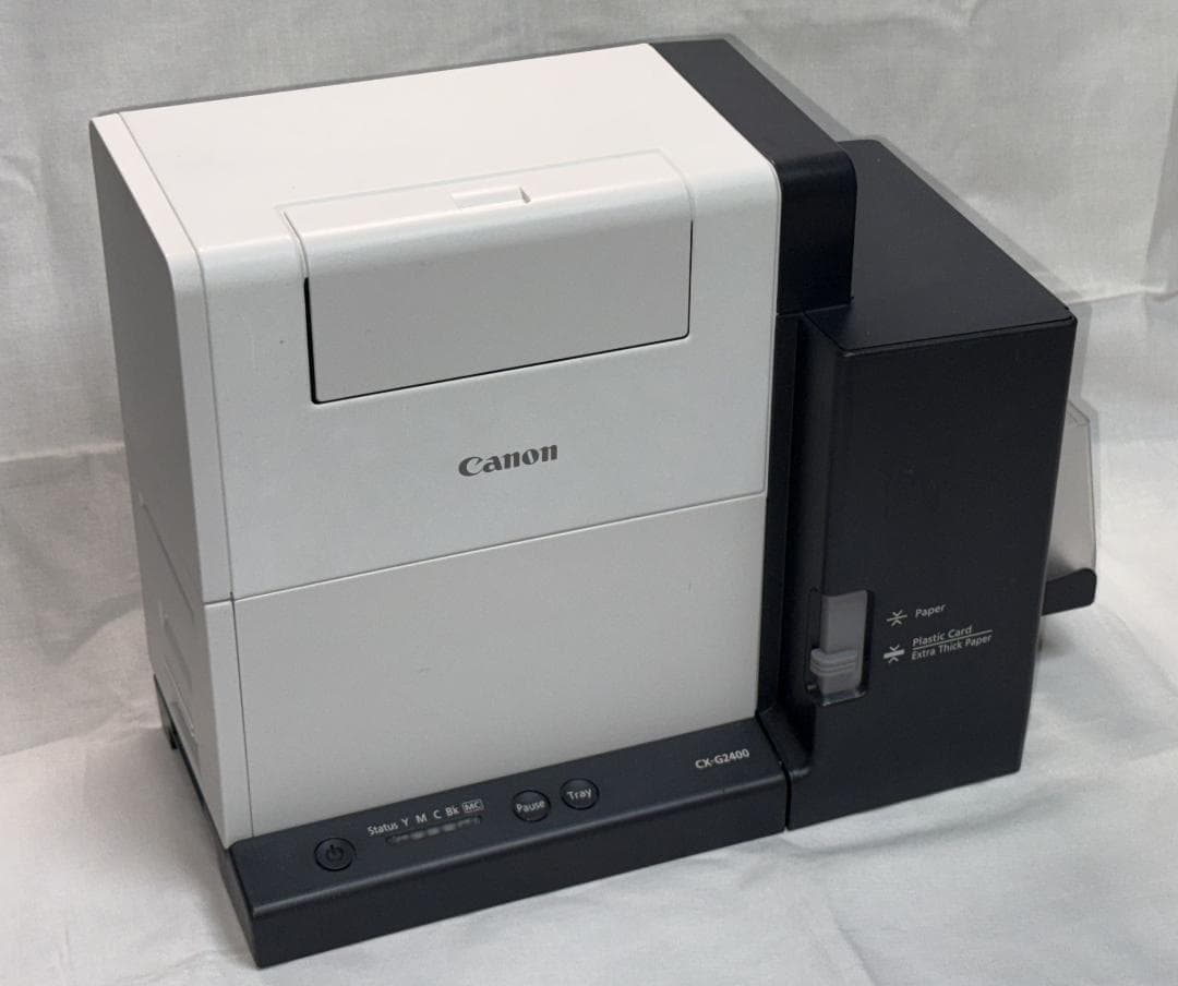 値下げ累計印刷枚数2,982枚CanonCX-G2400カラーカードプリンタ