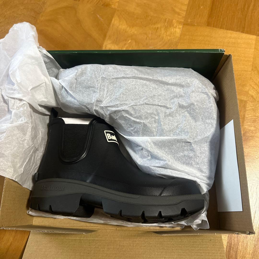 【emmi・Barbour】サイドゴアレインブーツ