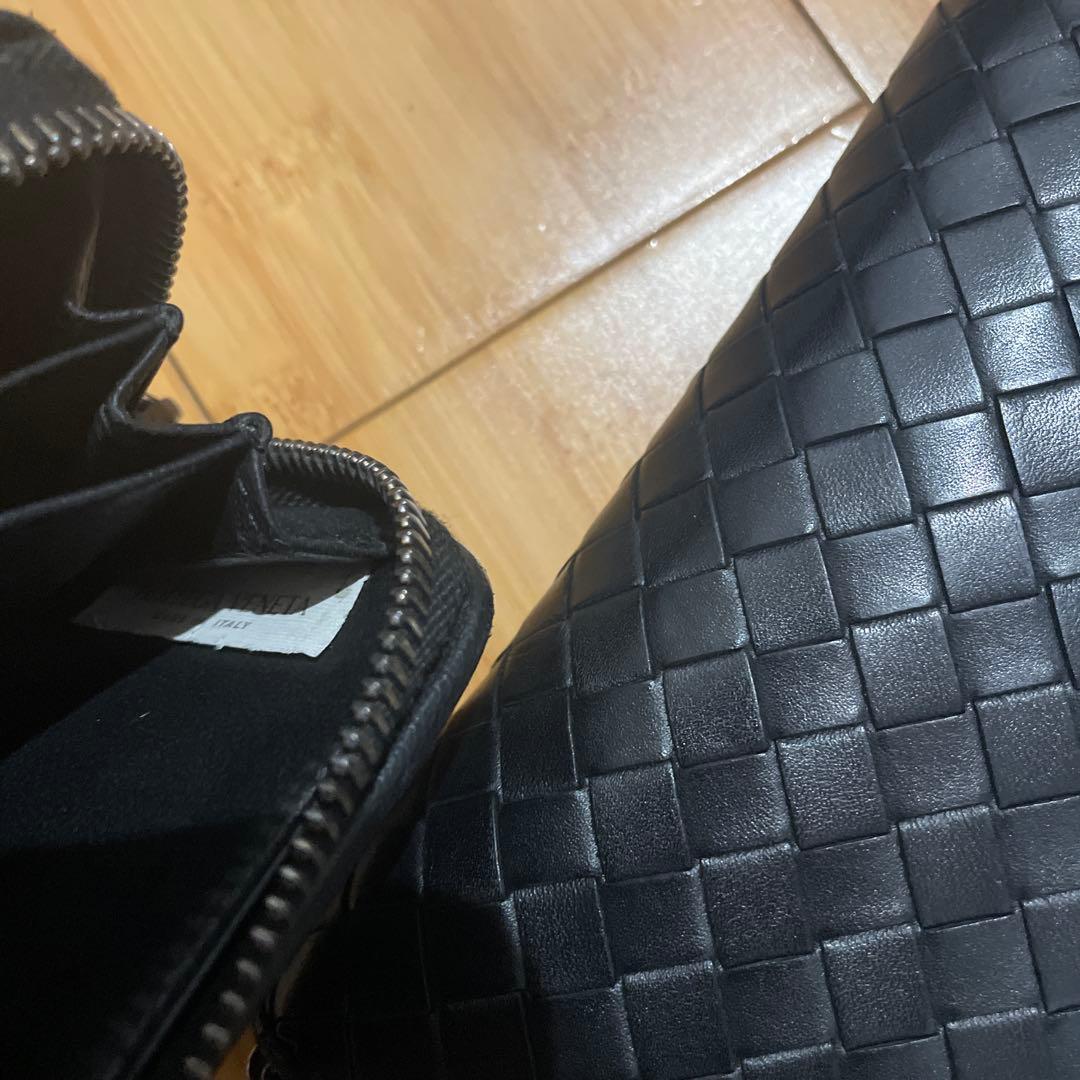 ボッテガヴェネタ、長財布、ケース、黒