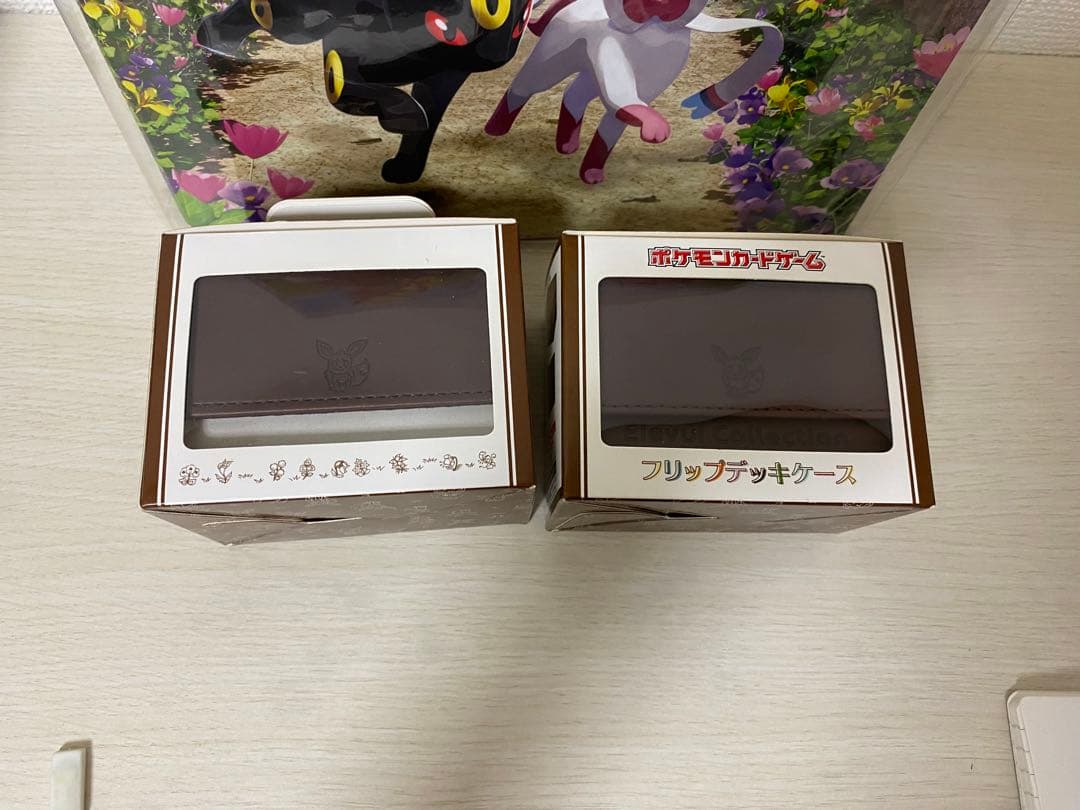 ポケモン イーブイコレクション コレクションファイル・フリップデッキケース×2
