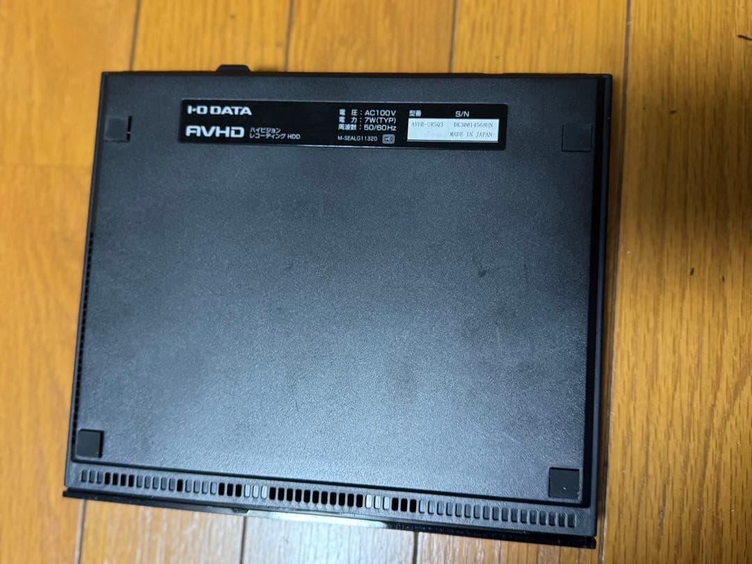 I-O DATA AVHD-SQ 外付けHDĐ UVHD-URSQ3