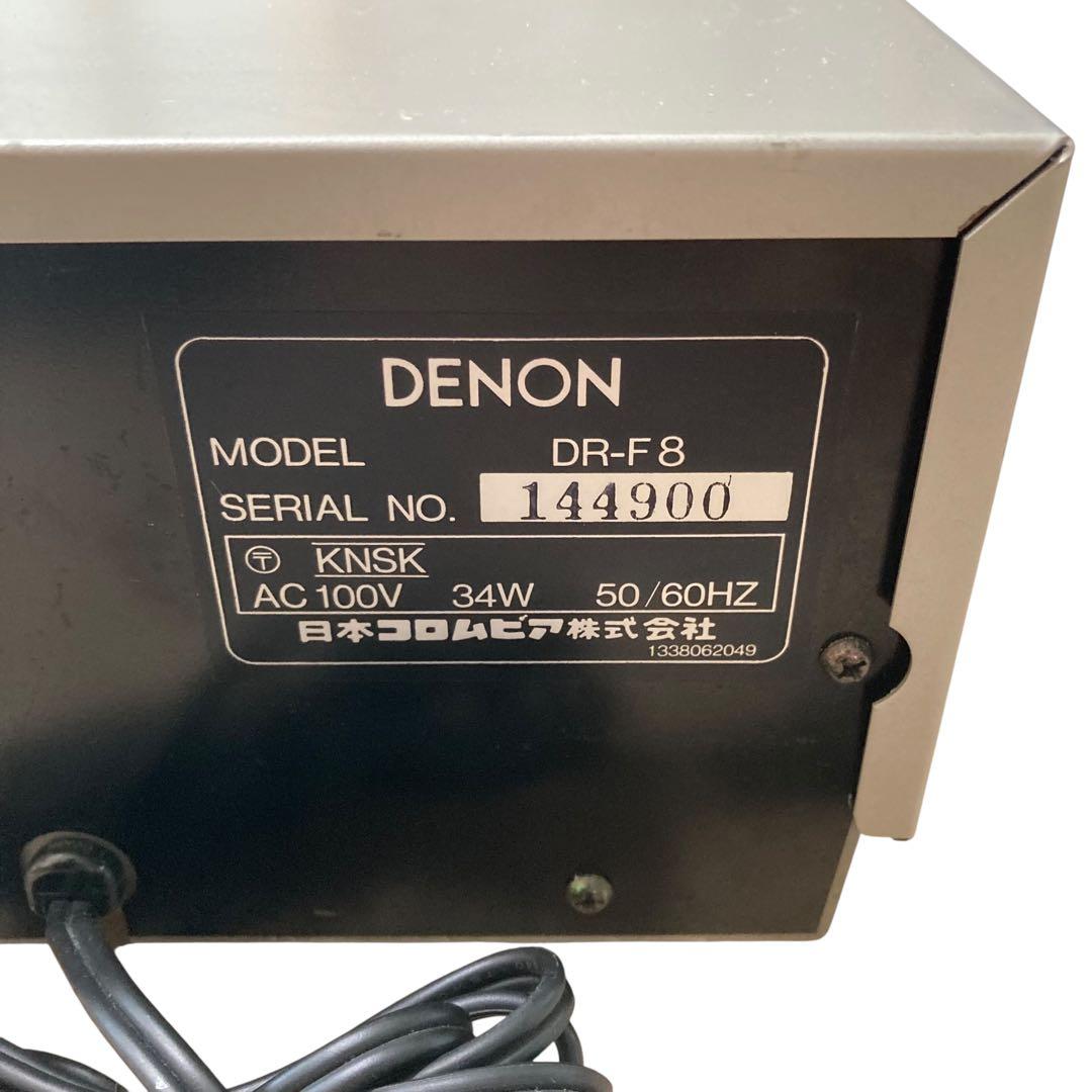 DENON カセットデッキ DR-F8