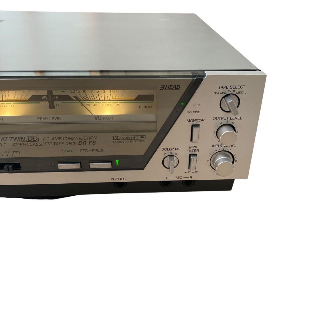DENON カセットデッキ DR-F8