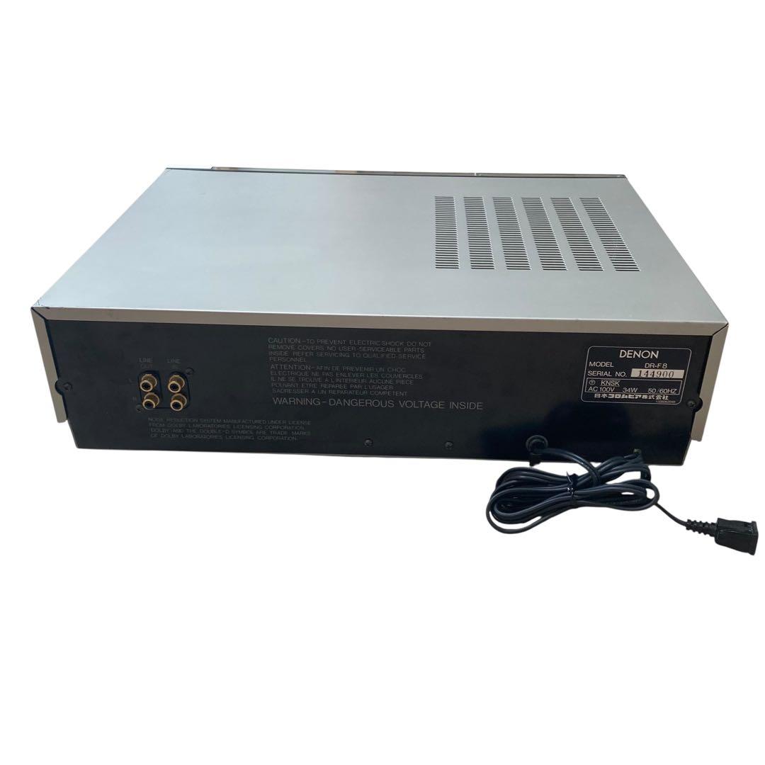 DENON カセットデッキ DR-F8