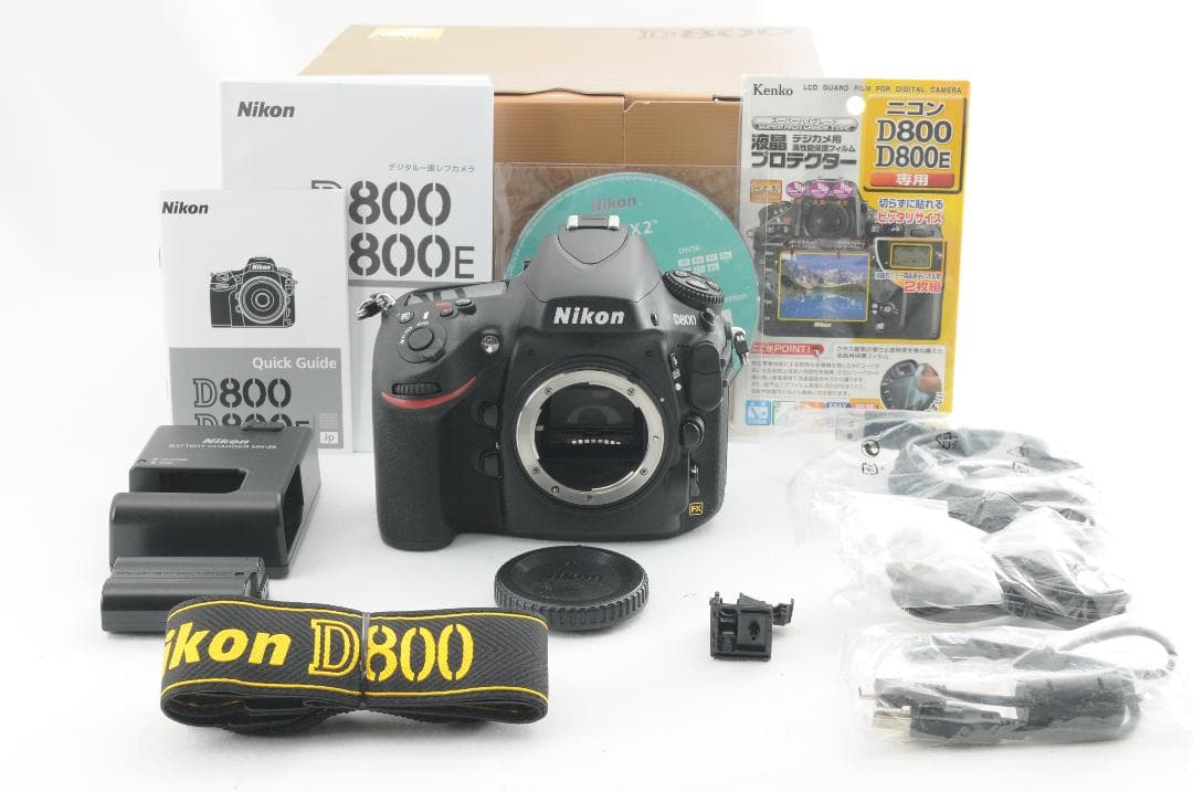 未使用レベル シャッター数 10台 Nikon ニコン D800 ボディ