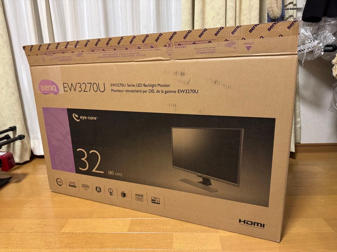BenQ EW3270U 32インチ モニター　4K