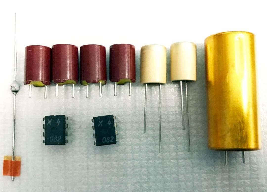 未使用❗独テレフンケン、独ROE×７、東独RFT付❗真空管フォノアンプ改造キット