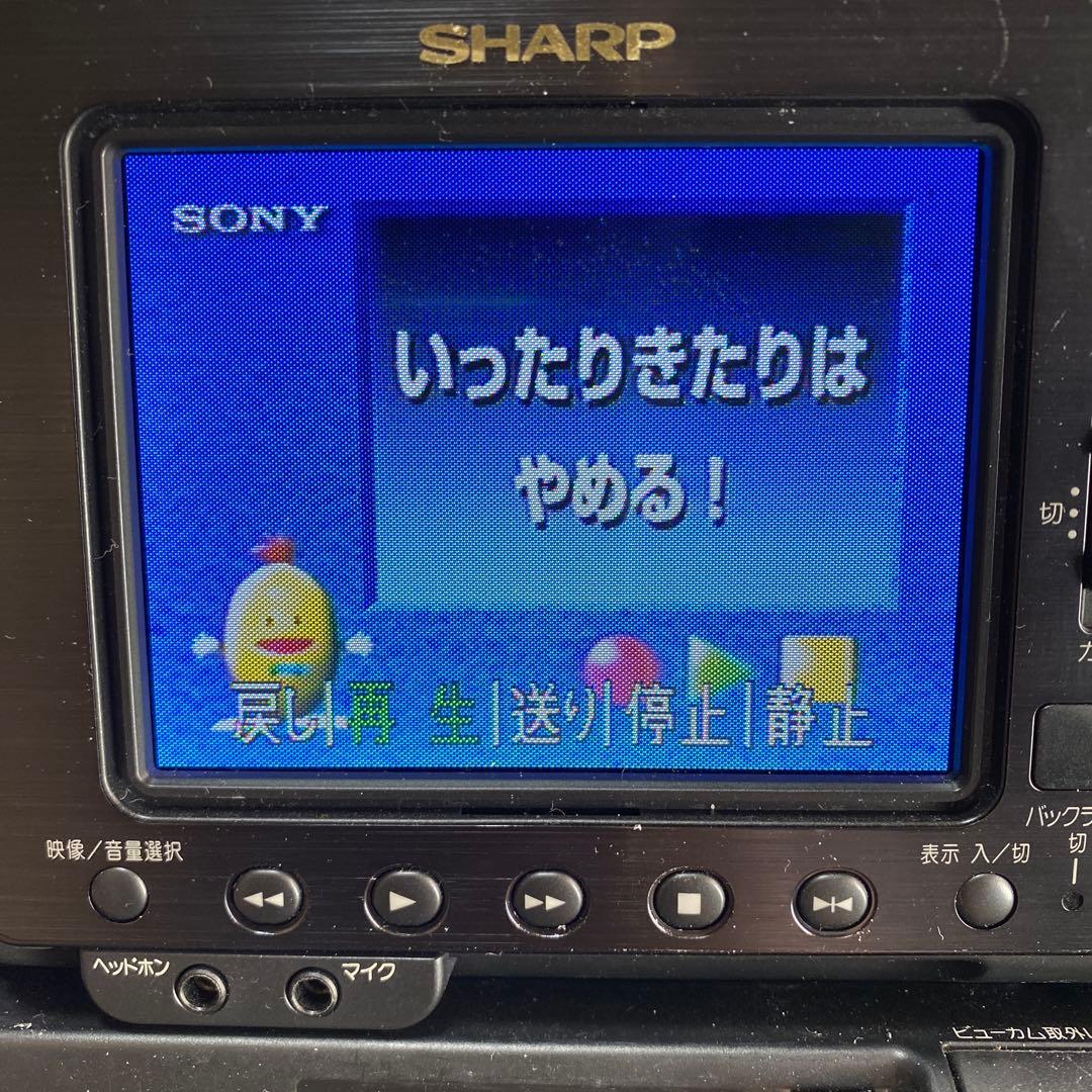 動作品　SHARP Hi8 ビデオカメラ　VL-HL3 ⑥