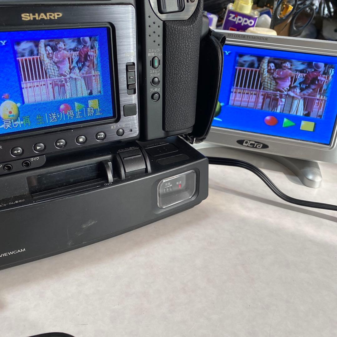 動作品　SHARP Hi8 ビデオカメラ　VL-HL3 ⑥