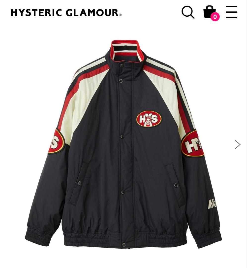 HYSTERIC GLAMOUR EVIL STAR ワッペンジャケットブルゾン