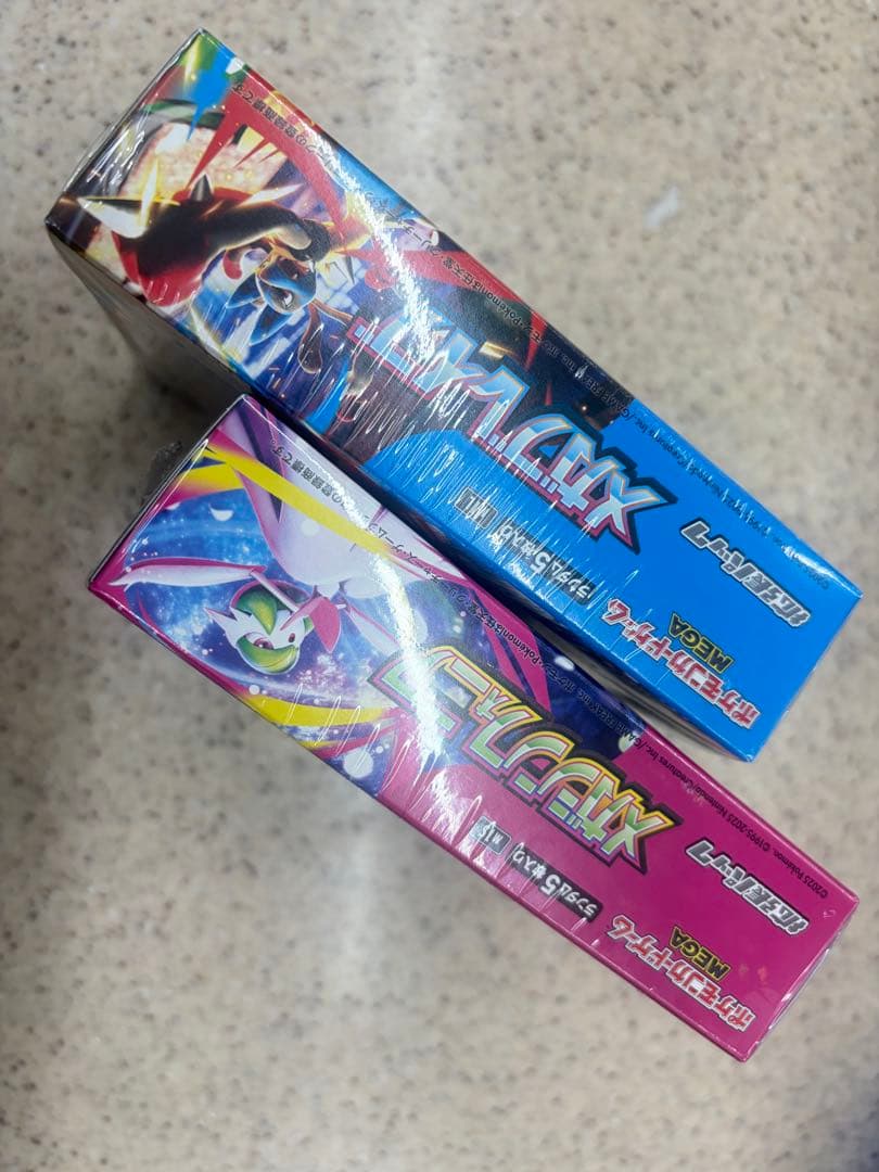 U*R様 ポケカ メガブレイブ メガシンフォニア 各1BOX シュリンク付き