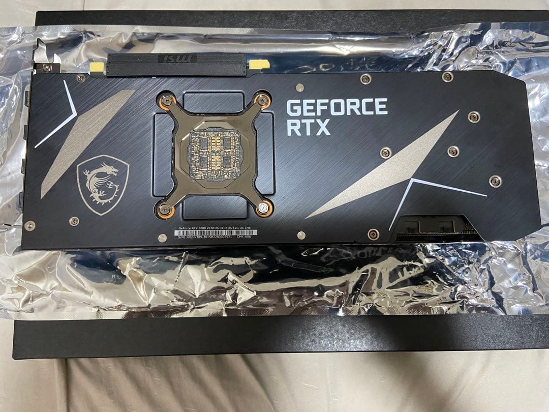 グラフィックボード・グラボ・ビデオカード RTX 3080 VENTUS 3X PLUS 12G OC LHR